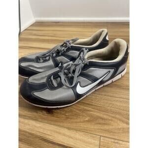 Nike Oceania NM Shoes Womens Size 9 Gray Navy Mesh Athletic Running Sneakers